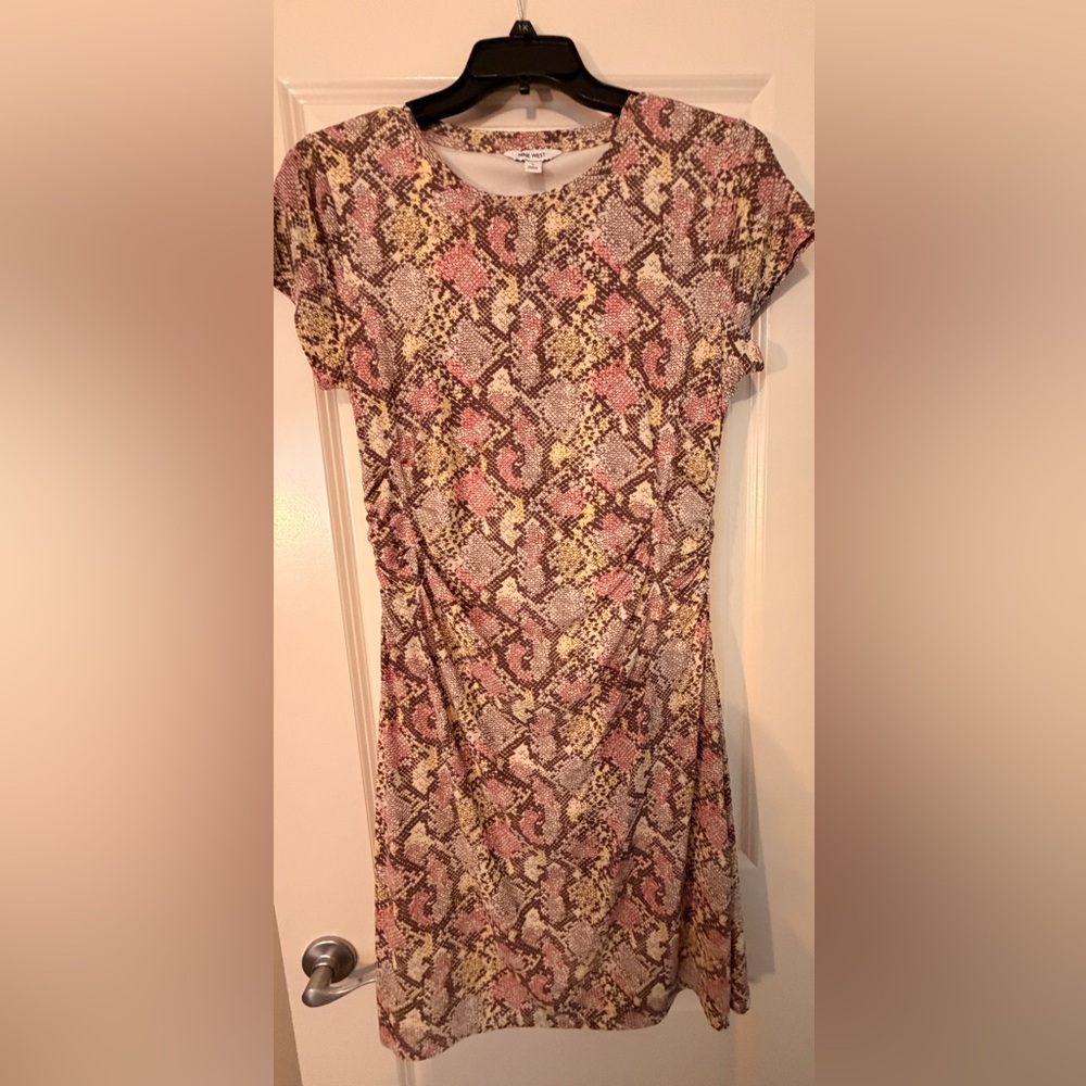 Nine West Multicolor Snake Print dress